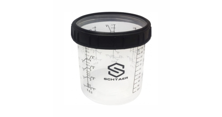 Пластиковый многоразовый жесткий стакан 850 мл Schtaer-Premium SCH-851P