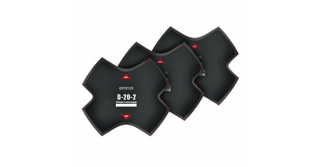 Пластыри диагональные Rossvik D.20.2T.5., 255 мм, 5 шт