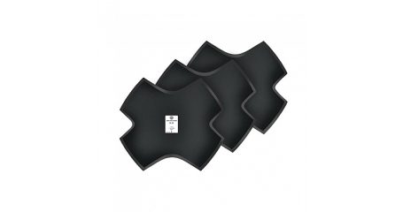 Пластыри диагональные Rossvik D.23.T.5., 255 мм, 5 шт