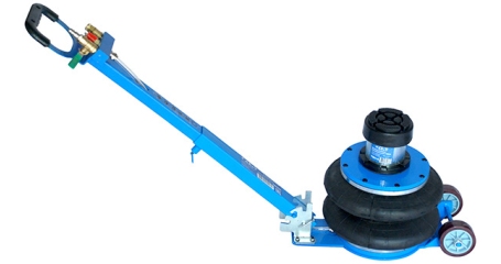 Пневматический домкрат 2-секционный с ручкой T08102A AE&T (2т)