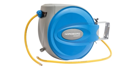 Пневматический шланг на самоскручивающейся катушке NORDBERG HR1030HPVC, 30 м