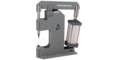 Пневматический станок для заклепки тормозных колодок цилиндр 125 NORDBERG NR8P