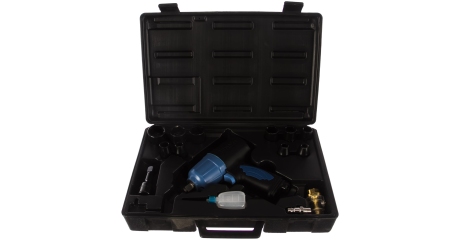 Пневмогайковёрт Sumake ST-C541K с набором головок