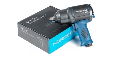Пневмогайковерт ударный NORDBERG NP14102, 1/2", 1300Нм, переключение одной рукой
