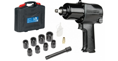 Пневмогайковерт ударный в кейсе 1/2", 850 Нм NORDBERG ECO NP14085K