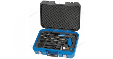 Пневмозубило усиленное 234 мм, с комплектом насадок и быстросъемным держателем в кейсе, 20 предметов NORDBERG NP5041K