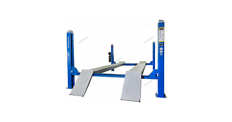 Подъемник четырехстоечный NORDBERG 4440J (4т) c траверсой для сход-развала