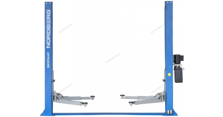 Подъемник двухстоечный 380V 4т асимметричный NORDBERG N4121A-4T-380V