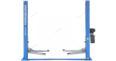 Подъемник двухстоечный 380V 4т асимметричный NORDBERG N4121A-4T-380V