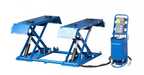 Подъемник ножничный 3т 220В синий NORDBERG N632-3B