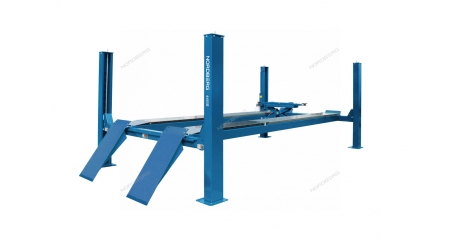 Подъемник четырехстоечный NORDBERG 4465B для сход-развала (380 В, синий, 6.5 т)