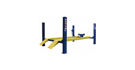 Подъемник четырехстоечный AE&T F3.5-4 (3.5т) с траверсой для сход-развала