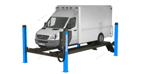 Подъемник четырехстоечный NORDBERG 4465 (г/п 6,5 тонны, для слесарных работ)