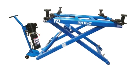 Подъемник F27 AE&T (2.6т) ножничный передвижной 220В