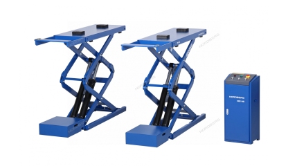 Подъемник ножничный NORDBERG N631-4B_380 (4 т, 380 В, синий)