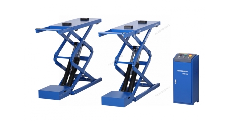 Подъемник ножничный NORDBERG N631-4B_380 (4 т, 380 В, синий)