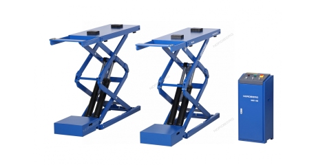 Подъемник ножничный NORDBERG N631-4B_380 (4 т, 380 В, синий)