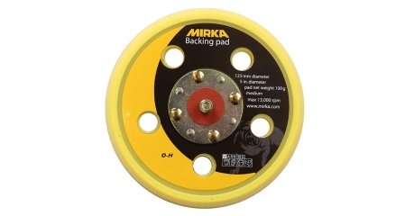 Подошва шлифовальная MIRKA 8295192111, 125 мм, 5 отв.
