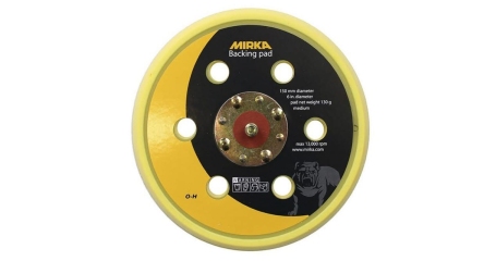 Подошва шлифовальная MIRKA 8295291211, 150 мм, 6 отв.