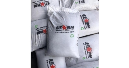 Полимерные гранулы STORM Ш recycle для моек колес