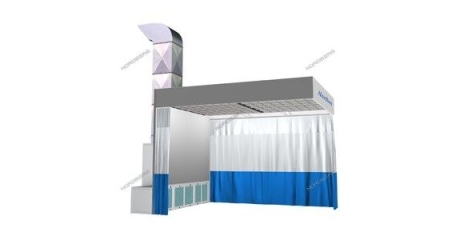 Пост подготовки к окраске к окраске с креплением к потолку NORDBERG NB100B