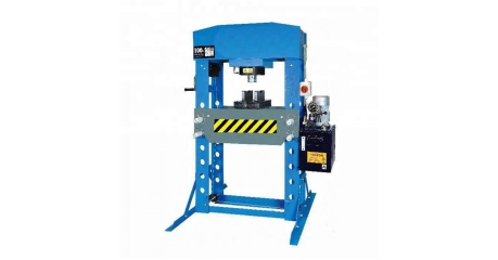 Пресс гидравлический напольный ROSSVIK HJ0883.5005 (100 тонн, электропривод, цвет синий RAL 5005)