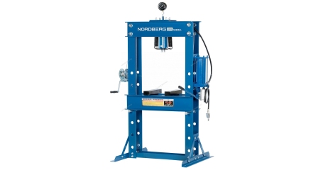 Пресс гидравлический NORDBERG N3650AL, 50 т, разборная рама, пневмопривод