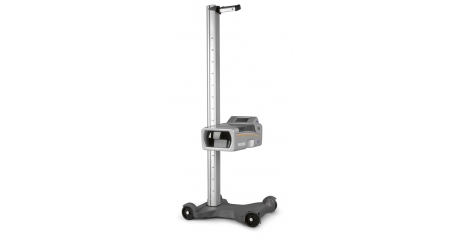 Прибор для регулировки света фар с сенсорным ЖК-дисплеем, цвет RAL9005 (черный) 12799/L2X/K/P/INC MOON