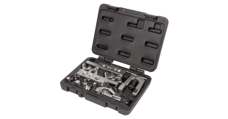 Приспособление для развальцовки и резки трубок, 1/4"-3/4", кейс, 10 предметов МАСТАК 102-22416C