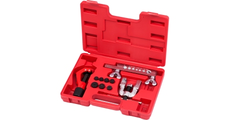 Приспособление для развальцовки и резки тормозных трубок, 4,75-12,7 мм, кейс, 10 предметов МАСТАК 102-12416C