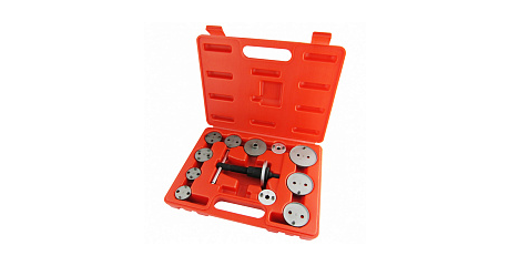 Приспособление для утапливания поршня тормозного цилиндра, кейс, 13 предметов МАСТАК 102-00011C