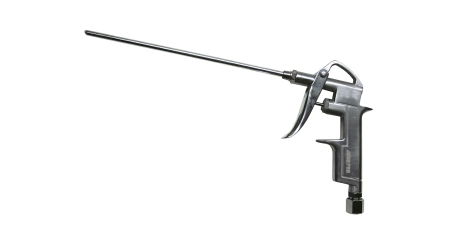 Продувочный пистолет с длинным соплом 80 мм алюминиевый корпус JETA PRO JDG103