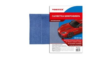 Пропитанная салфетка микрофибра Complex Vortex 35х55