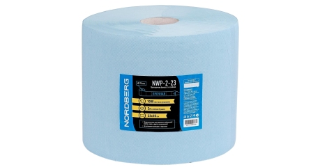 Протирочная бумага 2 слоя 23х35 1000 листов NORDBERG NWP-2-23