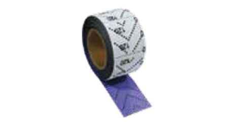 Рулон шлифовальный на пленочной основе перф, циркониевый корунд, P80, Sandwox 328 Purple Line 70 мм х 12000 мм, липучка