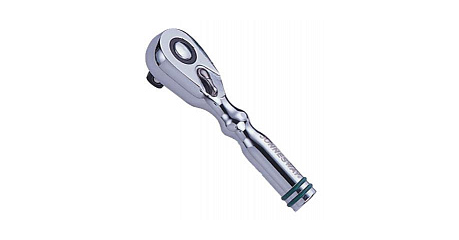 R3802 Рукоятка трещоточная укороченная 1/4"DR, 48 зубцов, 90 мм