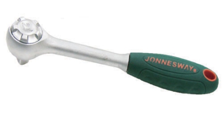 R5502 Рукоятка трещоточная с двойным храповиком 1/4"DR, 72 зубца