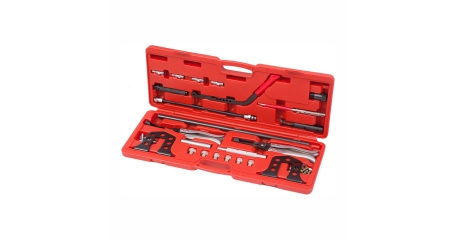 Рассухариватель клапанов универсальный, кейс, 19 предметов МАСТАК 103-10019C