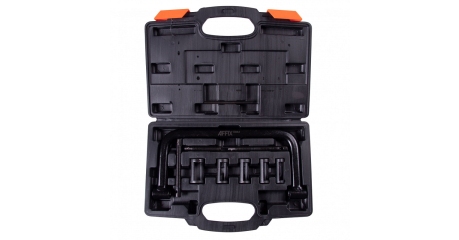 Рассухариватель клапанов универсальный, струбцина, кейс, 10 предметов AFFIX AF10310006C