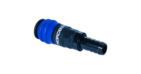 Разъем композитный "мама" быстросъемный - елочка ? 12,5 мм NORDBERG NKF12