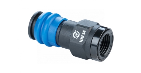 Разъем композитный "мама" быстросъемный NORDBERG NKF34 - резьба F1/2"