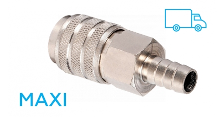 Разъем "мама" МАКСИ быстросъемный - елочка диаметр 14 мм NORDBERG NPF14M