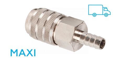 Разъем "мама" МАКСИ быстросъемный - елочка диаметр 12 мм NORDBERG NPF12M