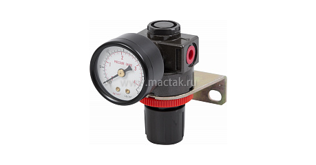 Редуктор с манометром 1/8" STRAHL S2004R