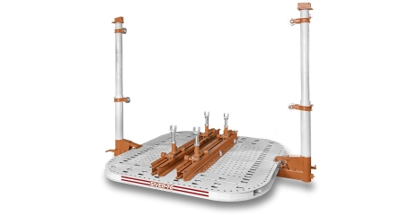 Рихтовочный стапель SIVER TC для аварийных кабин грузовых авто