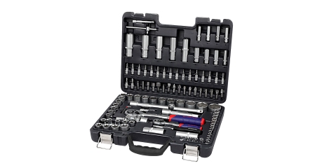 Набор инструментов 1/4"+1/2" 108шт WP202535 WORKPRO