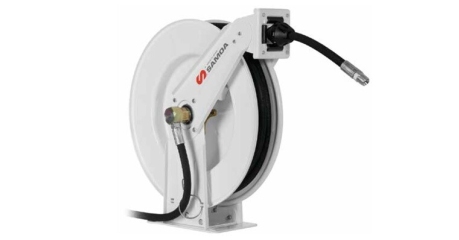 РМ2 3: 1  насос,  катушка, пистолет для контейнера, крепление сбоку