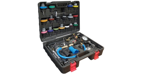 Набор для проверки герметичности системы охлаждения Thorvik RPTS28 (28 предметов)
