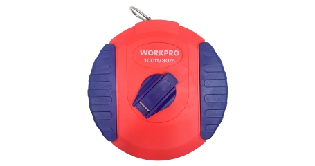 Рулетка 30м (фиберглассовый корпус) WP263001 WORKPRO