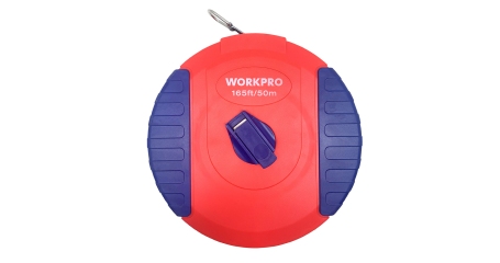 Рулетка 50м фиберглассовый корпус WP263002 WORKPRO